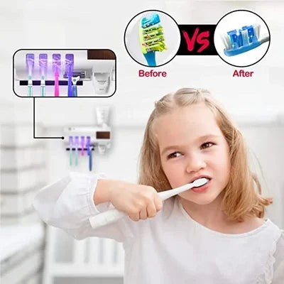 🔥Smart UV Sterilizing Toothbrush Holder🦷