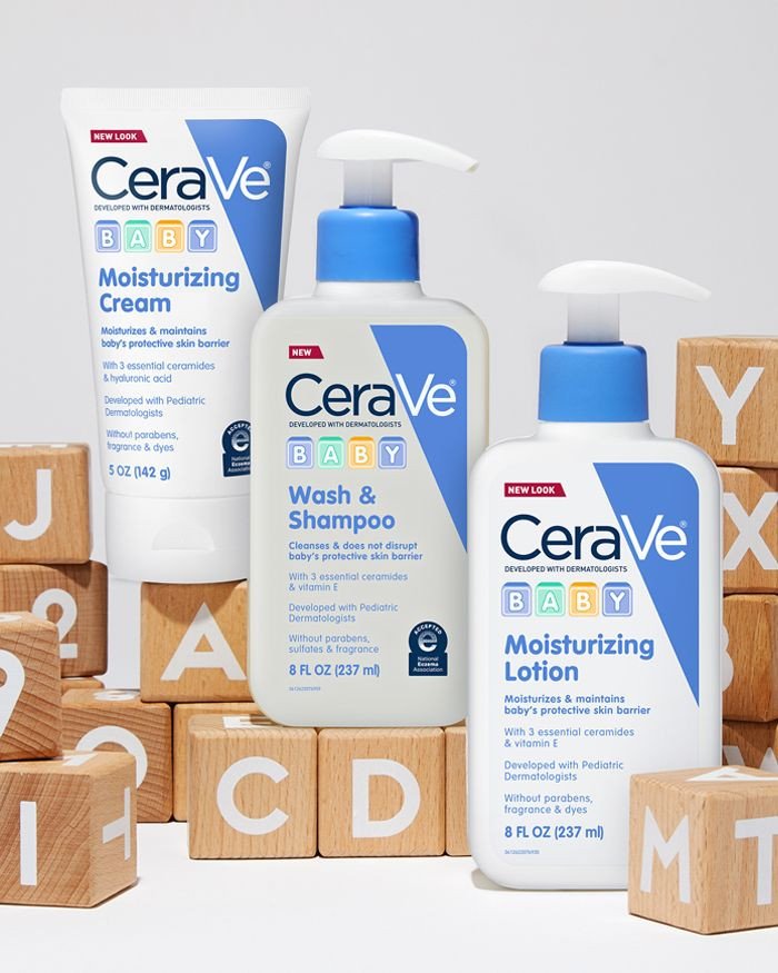 CERAVE BABY WASH AND SHAMPOO FOR TEAR-FREE BABY BATH TIME