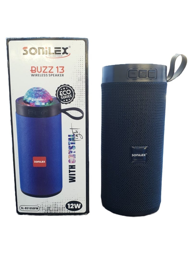 SL-BS1050FM BUZZ 13 Portable Wireless Speaker 12W