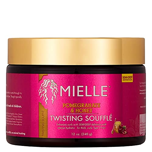 Mielle Organics Pomegranate & Honey Curl Smoothie, 12 Ounce (355 ml) (Pack of 1)