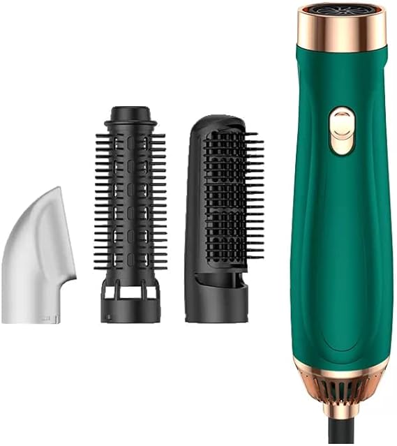 SHOPPOFOBIX 3 In 1 Ion Hair Dryer Brush Hot Air Brush Suitable for Curling Iron Hair Straightener Professional Negative Ion Hair Styler