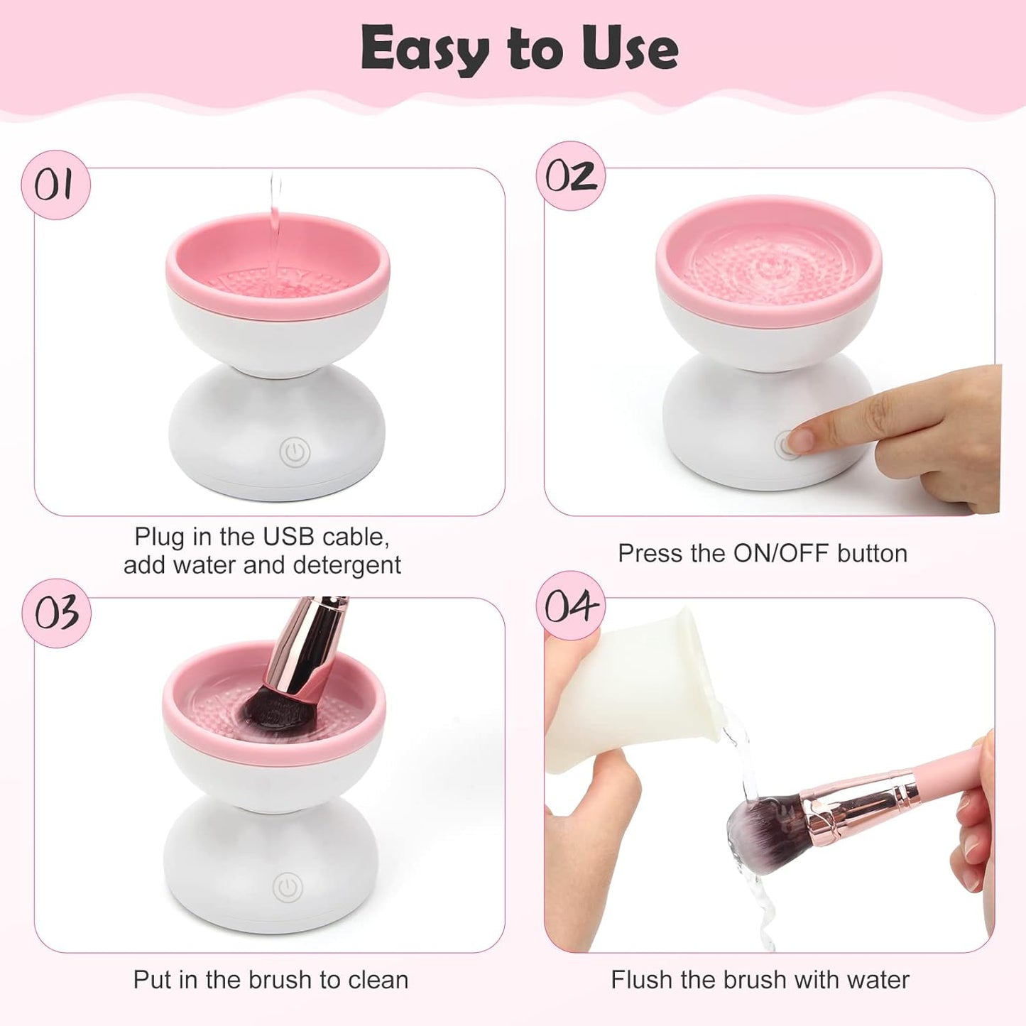 MAKEUP BRUSH CLEANER