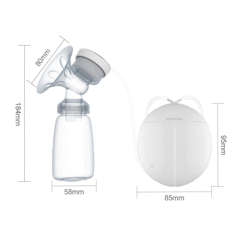 4-Piece Intelligent Automatic Convenient Double Electric Milk Bottle Pump Set