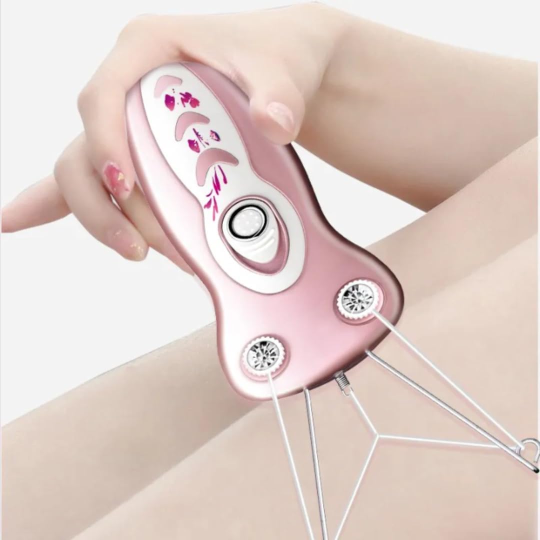 Electric Cotton Thread Epilator Lady Facial threading Hair Remover for Women