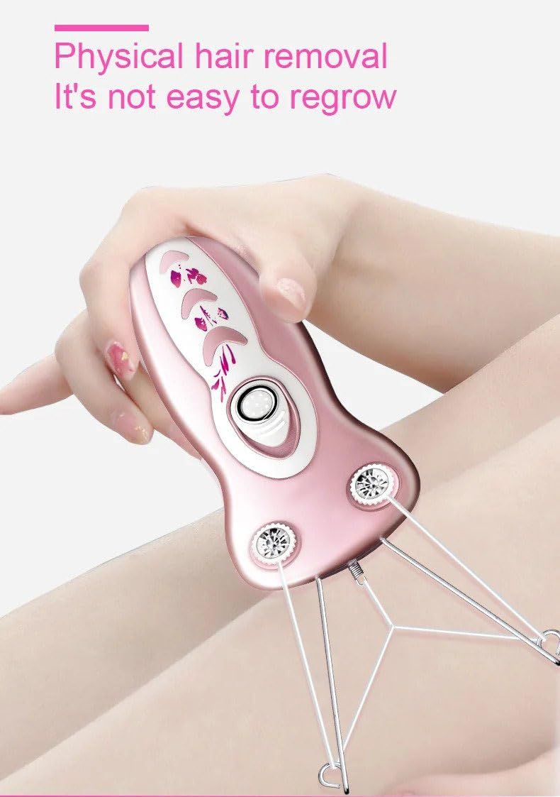 Electric Cotton Thread Epilator Lady Facial threading Hair Remover for Women