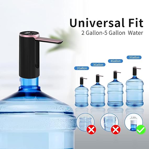 ELECTRICAL WIRELESS WATER BOTTLE DISPENSER PUMP