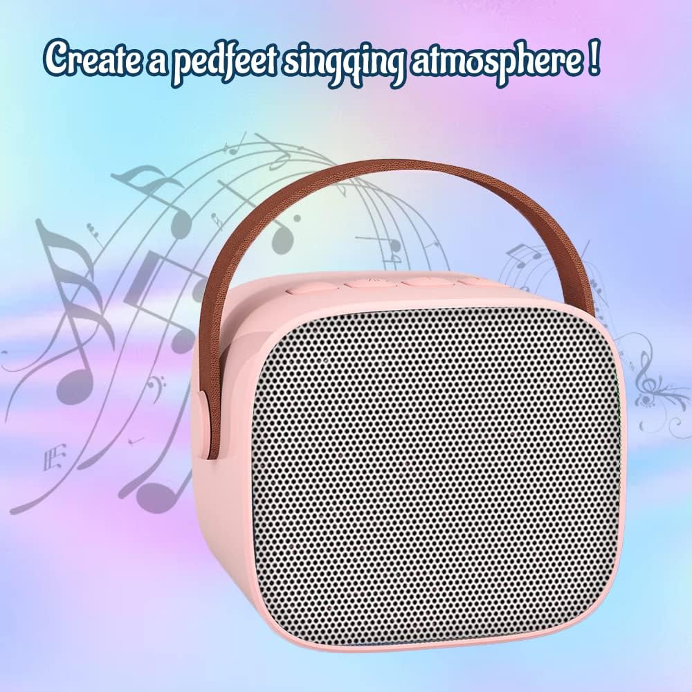 Portable Bluetooth Speaker with Wireless Microphone