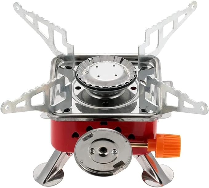 Portable Camping Gas Stove - Lightweight Backpack Butane Burner