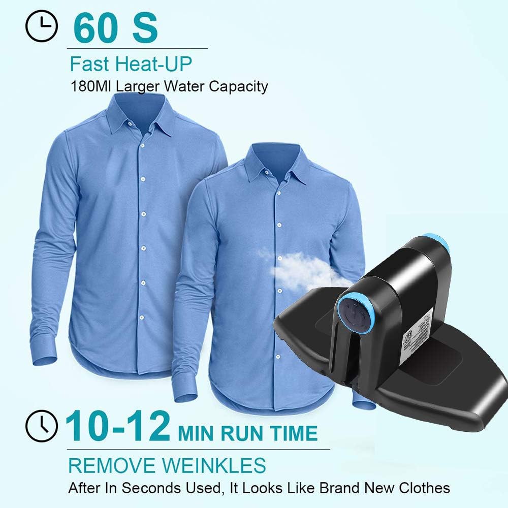 electric travel iron with dry steam Folding Portable