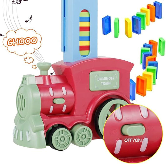 Electric Domino Train Set (Red)