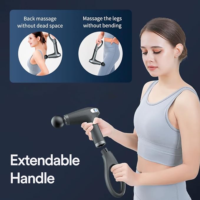 Massager Gun Pro Deep Tissue Therapy Pain Relief