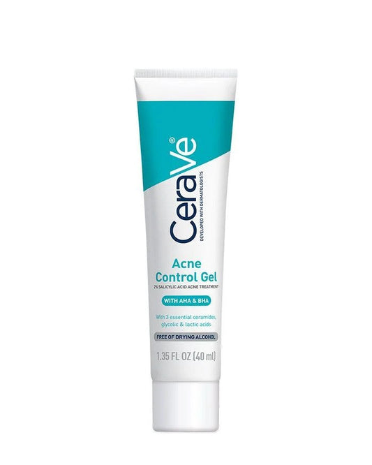 CERAVE AHA BHA ACNE CONTROL GEL - 1.35FL OZ