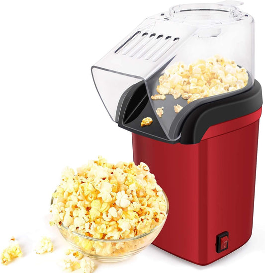 Hot Air Popper Electric Popcorn Maker Machine