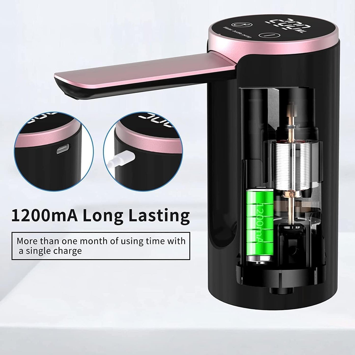 ELECTRICAL WIRELESS WATER BOTTLE DISPENSER PUMP