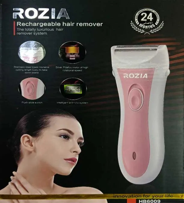 ROZIA HB 6009 RECHARGEABLE HAIR REMOVER