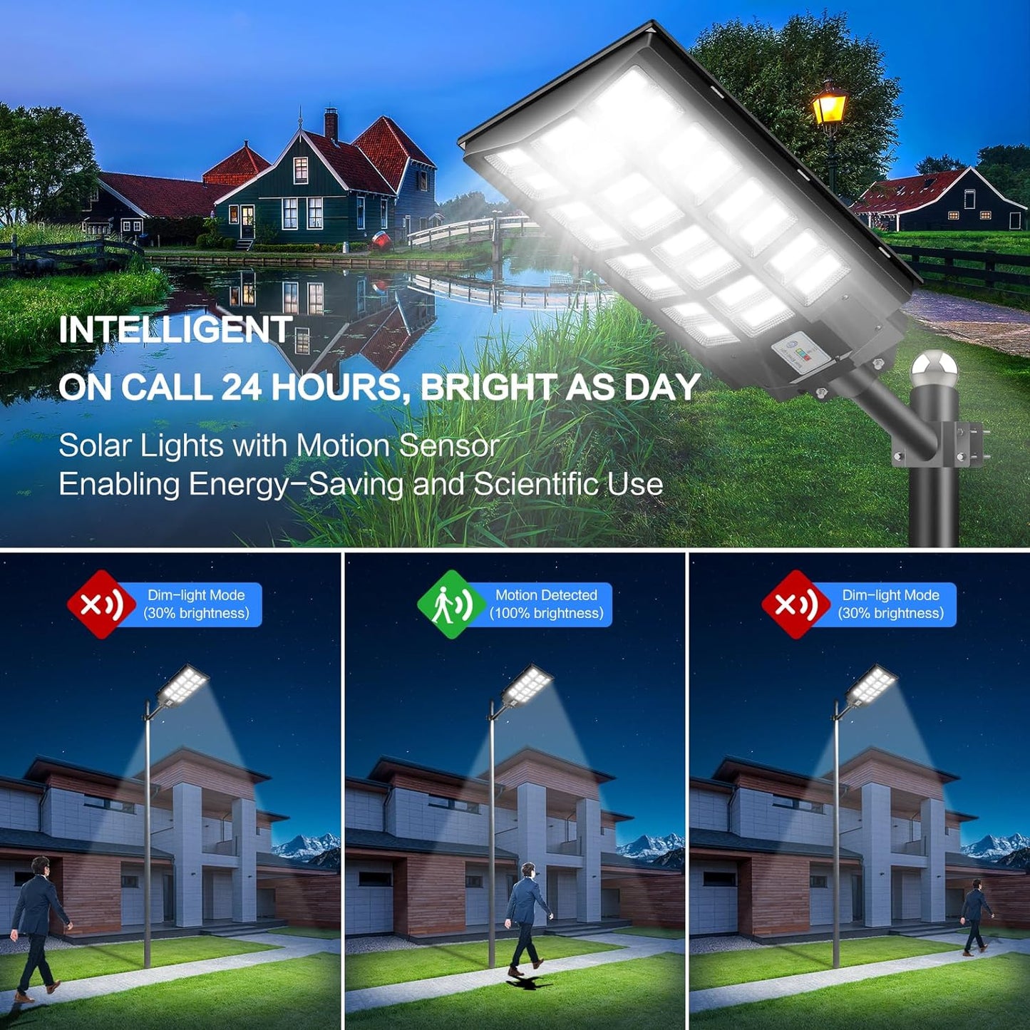 solar induction street lamp