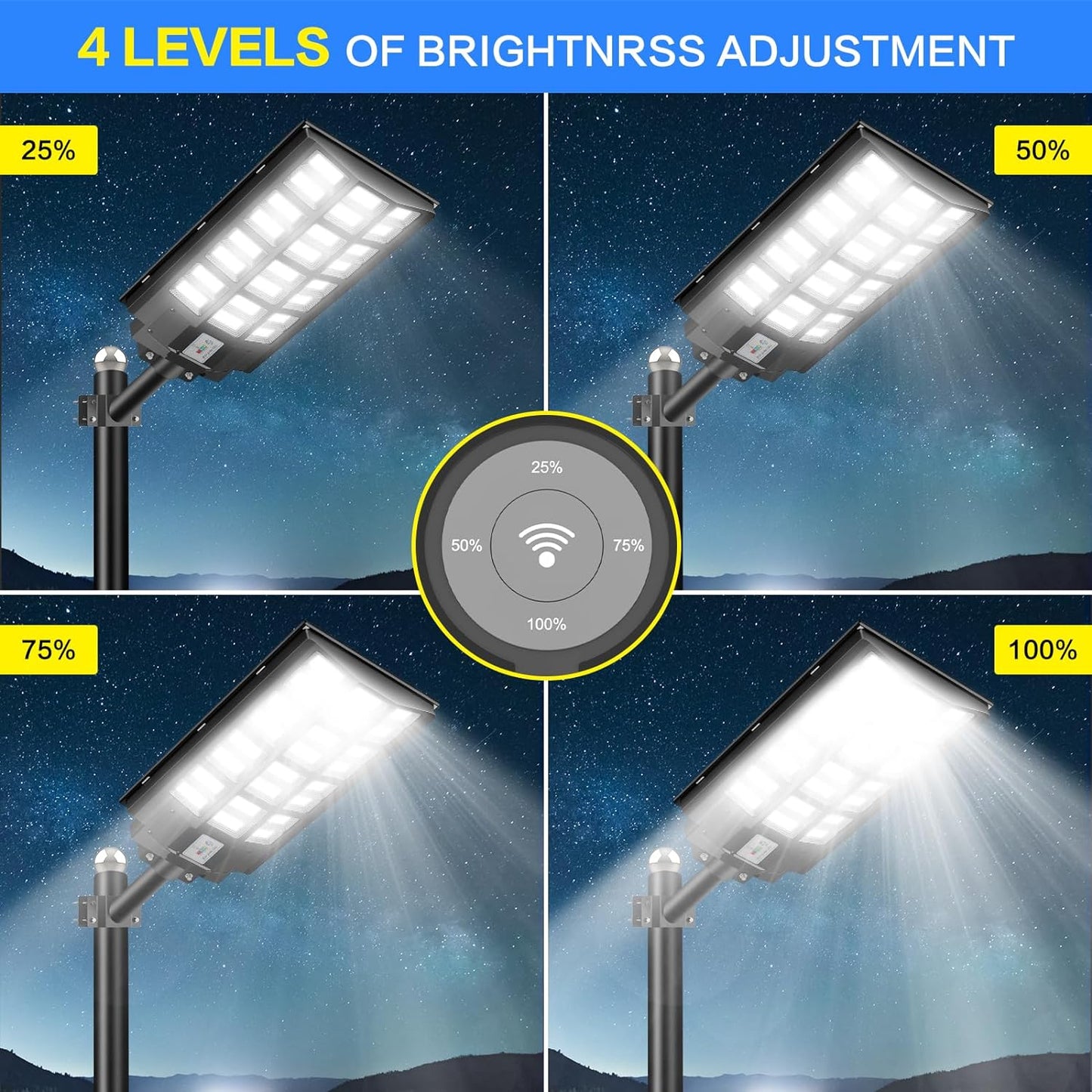 solar induction street lamp