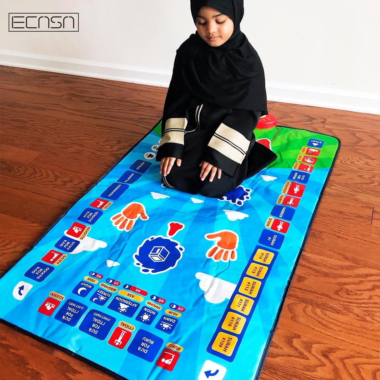 Educational Prayer Mat For Kids