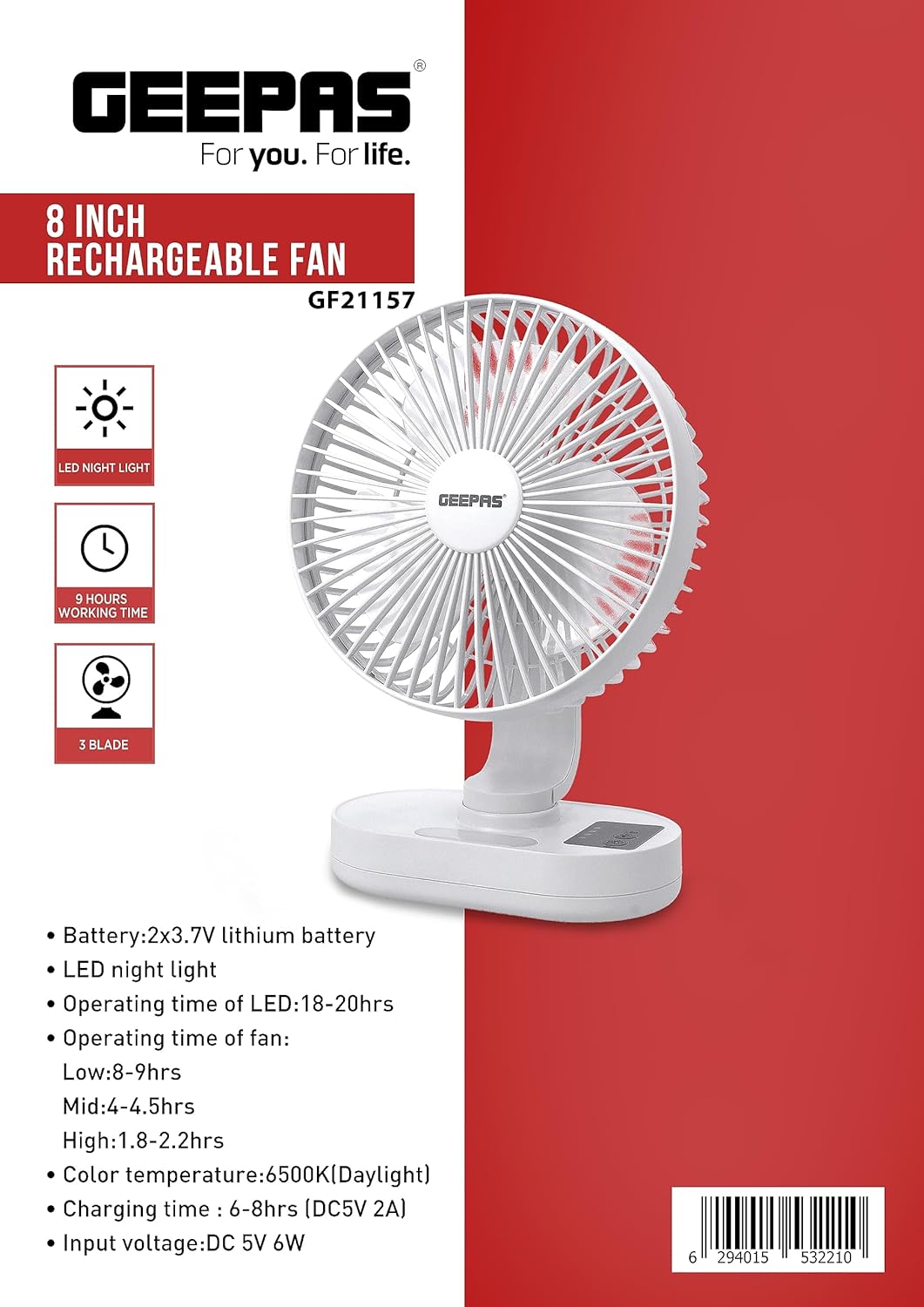 MINI PORTABLE TABLE FAN