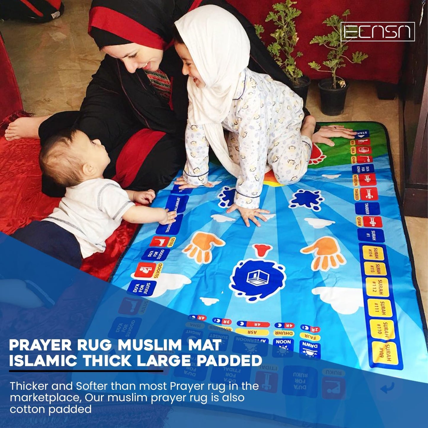 Educational Prayer Mat For Kids