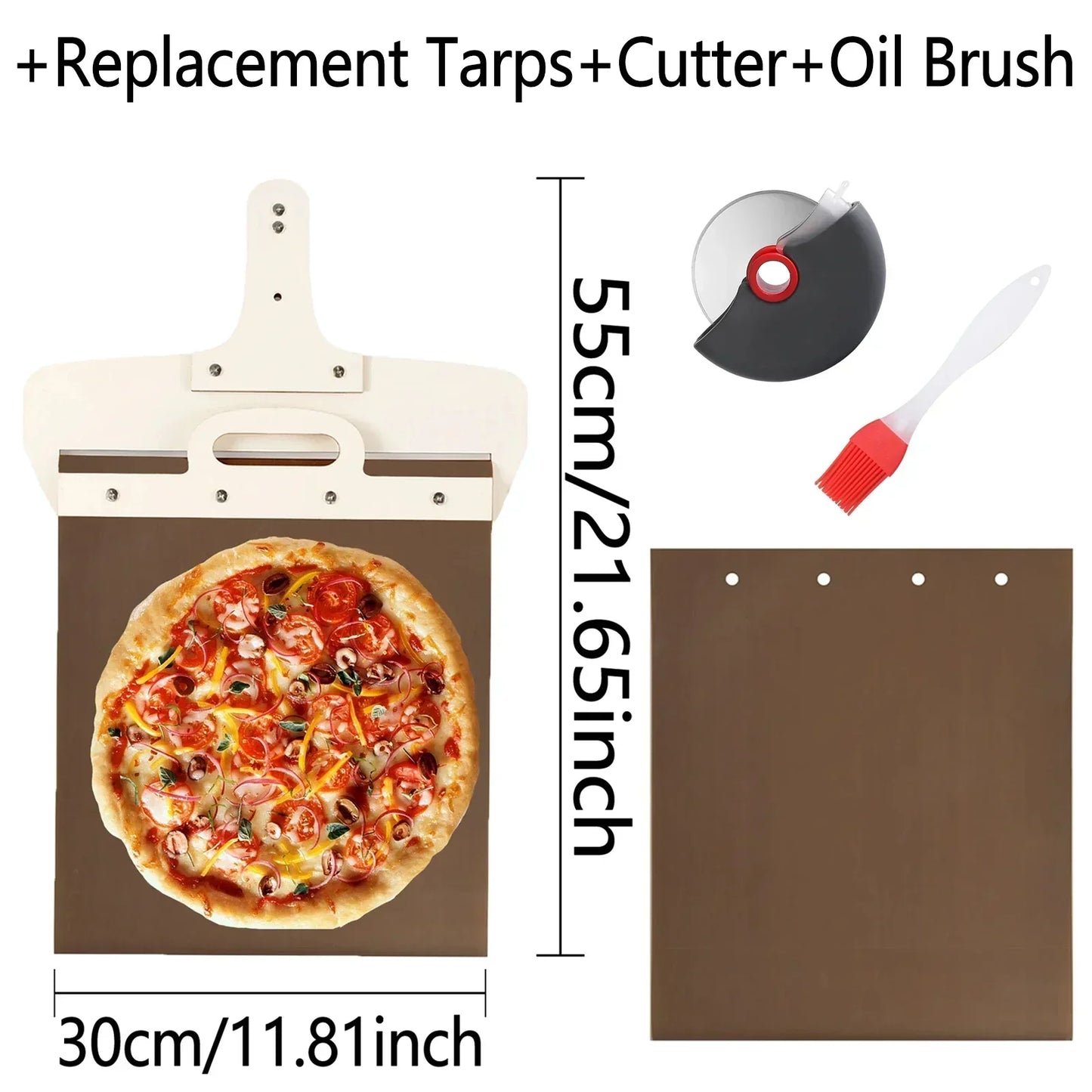 ElitePeel™ Sliding Pizza Peel 2.0