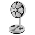 Design Adjustable Office Desk Table Football Folding Electric Fan with Light