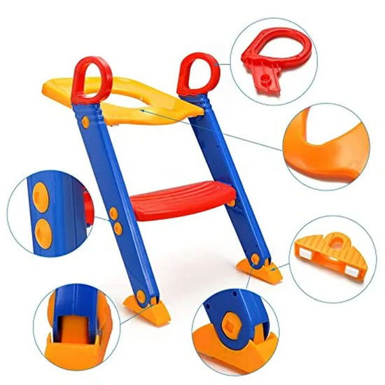 Pikkaboo Potty Trainer Seat with Ladder