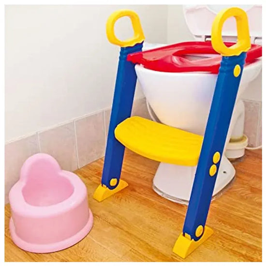 Pikkaboo Potty Trainer Seat with Ladder