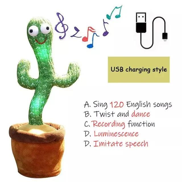 Dancing Cactus Repeat Talking and Singing, Early Education