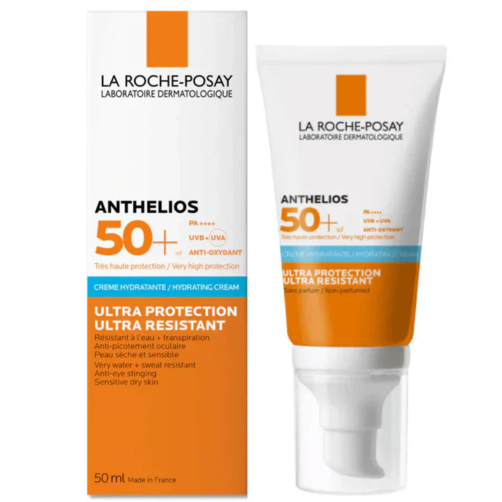 Laa Roche-Posay Anthelios Clear Skin Dry Sunscreen SPF 50+, Oil Free Anti Shine For Very High Protection, 50ml