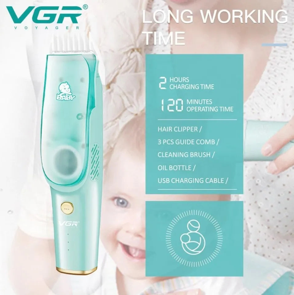 Baby hair clipper VGR Baby vacuum hair clipper V-151